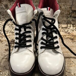 Tommy Hilfiger boots.